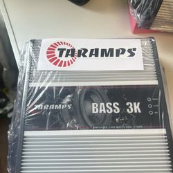 New Taramps 3k Bass Amps 