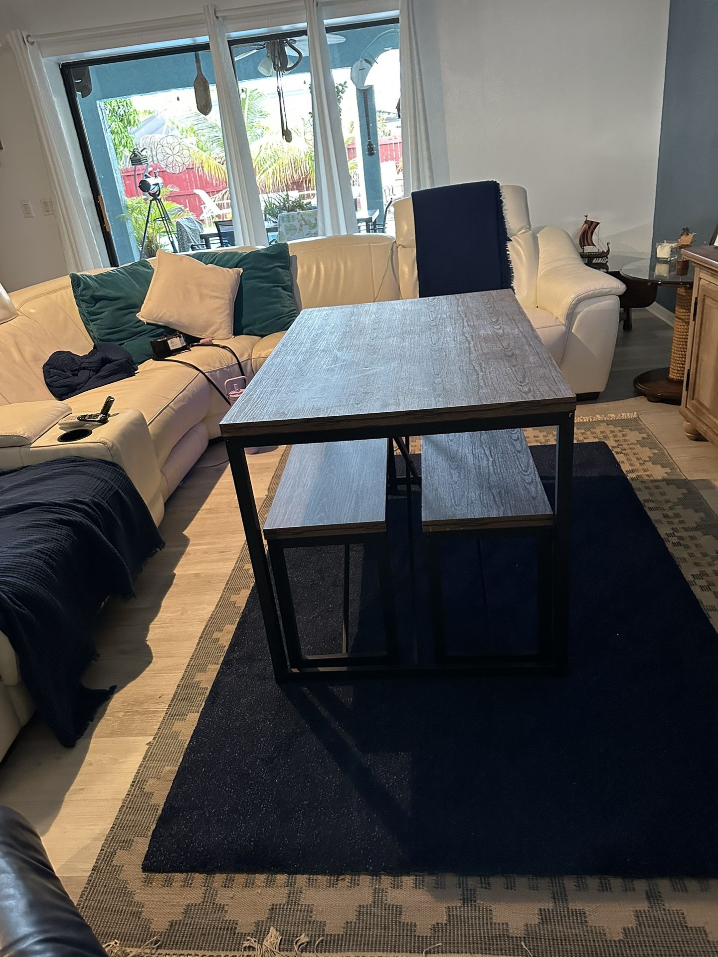Table With Benches 