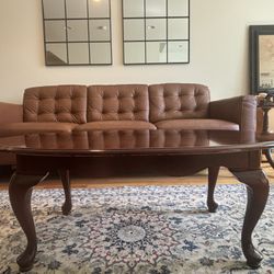 Mahogany Wood Coffee Table
