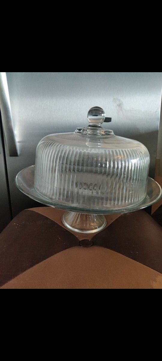 Glass Cake Stand