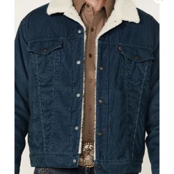  Blue Wrangler Corduroy Jacket