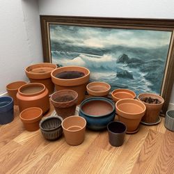 Various Sized Planters