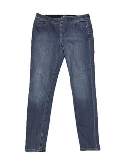 Medium Wash Pull-On Skinny Jeans