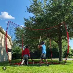 Powernet Large Portable Baseball Backstop Hitting Net