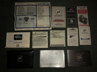 ‘98 Buick LeSabre Owners Manual