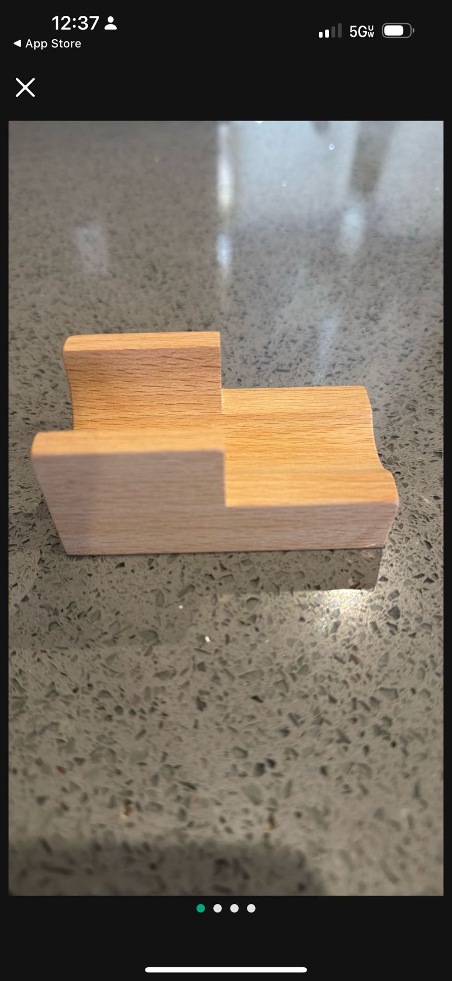 Handroll Wooden Stand