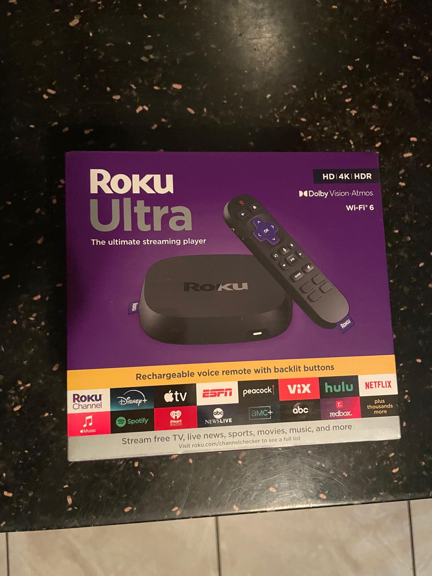 New Roku Ultra 4k Streamer