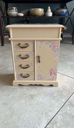 Vintage Ballerina Jewelry Box