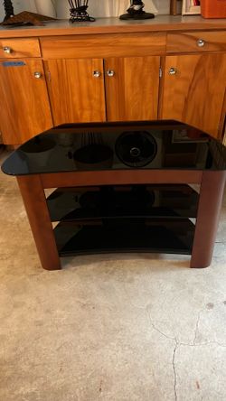 Glass TV Stand