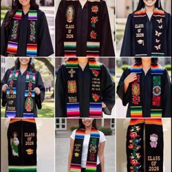 Graduation Stoles, Variety  - Estolas De Gradación-Variedad