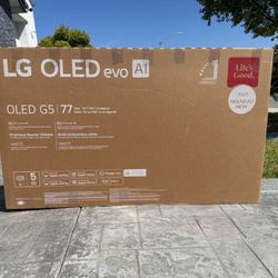77G5 77” Lg smart 4k Oled tv 