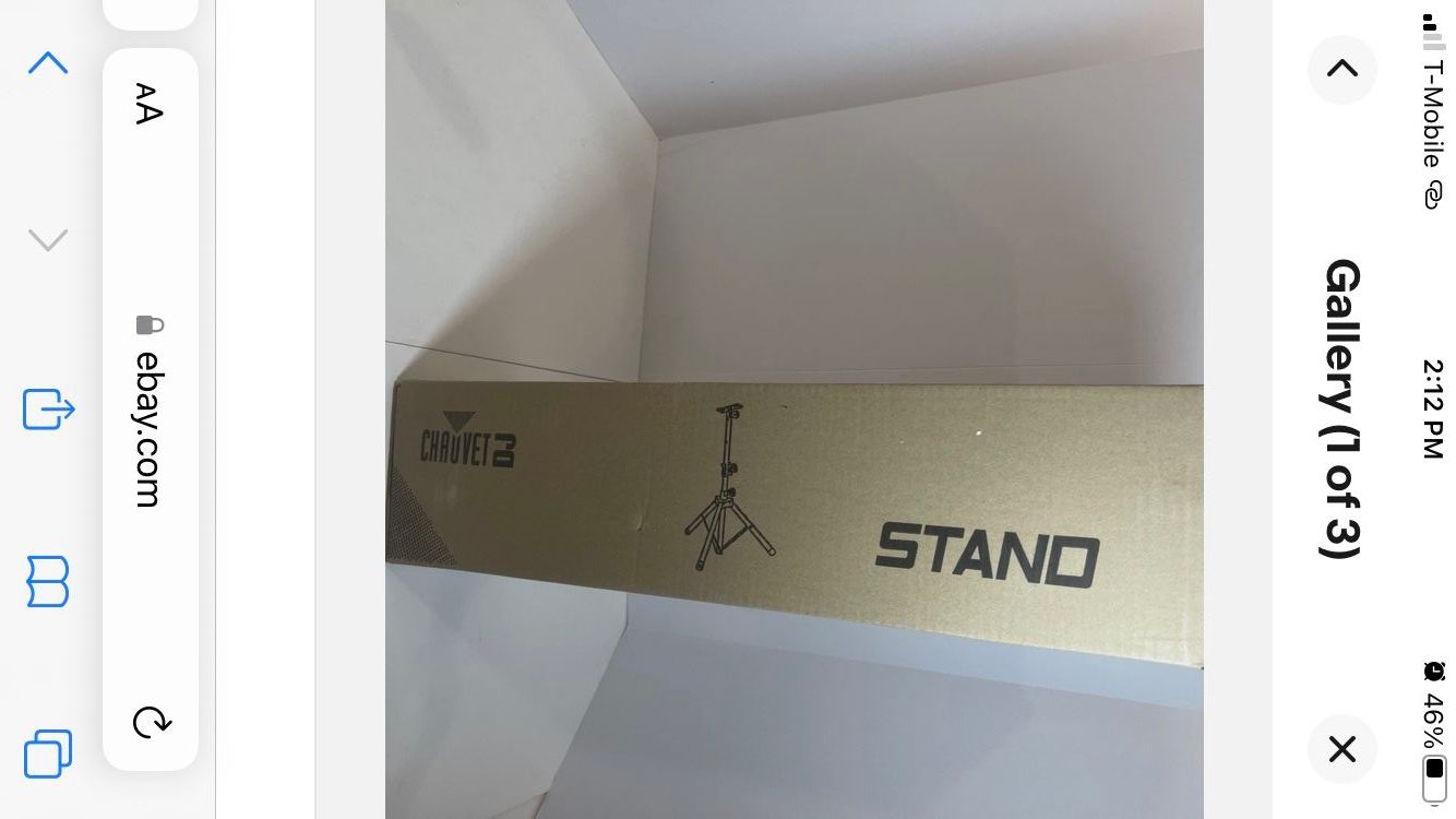 Chauvet DJ Professional Tripod stands 3 Available