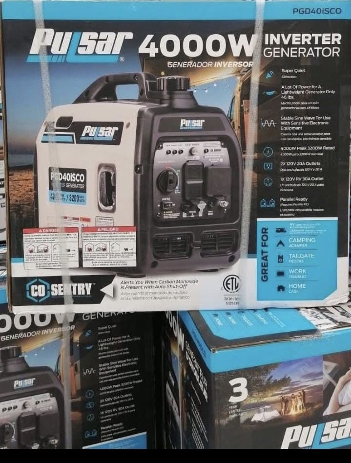 Pulsar 4000W Inverter Generator