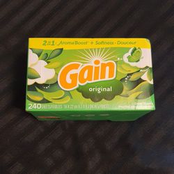 Gain 240 Count Dryer Sheets 