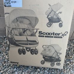 New! Joovy Scooter X2 Double Stroller