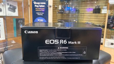 Canon R6III open box