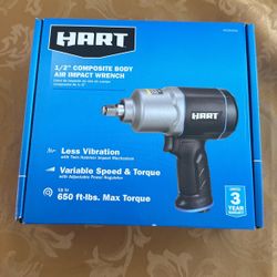 HART 1/2 in. Composite Body Air Impact Wrench