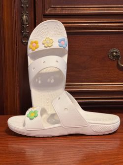 White Crocs