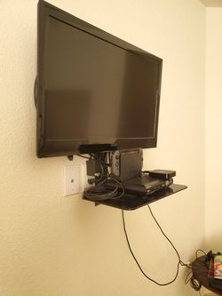 Tv mounting and cabling