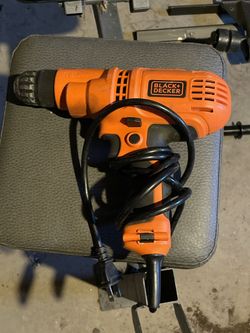 Black And Decker Corded Drill