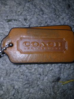 Coach signature canvas shoulder bag
