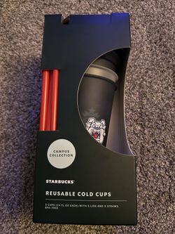 Starbucks Fresno State Cold Cups