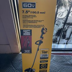 FLEXVOLT 60V MAX 7.5 in. Cordless Battery Powered Attachment Capable Edger (Tool Only) 