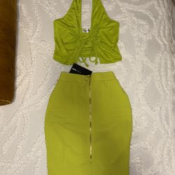 Skirt & Halter Top