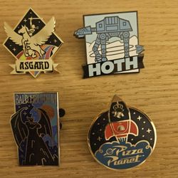 Disney Pins Postcards
