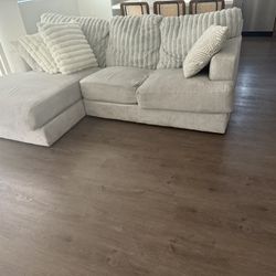 Grey Couch With Pillows
