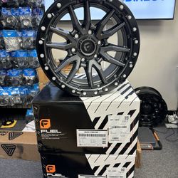 Fuel Rebel 17x9 6x5.5 +1 Offset