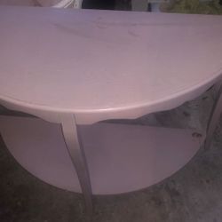 Half Table Shelf