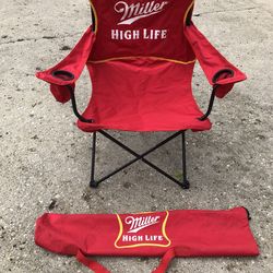 Miller beer lawn chair