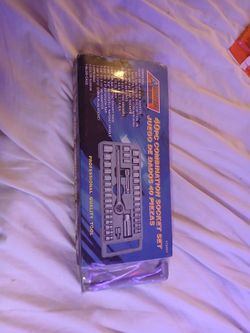 40 piece combination socket set