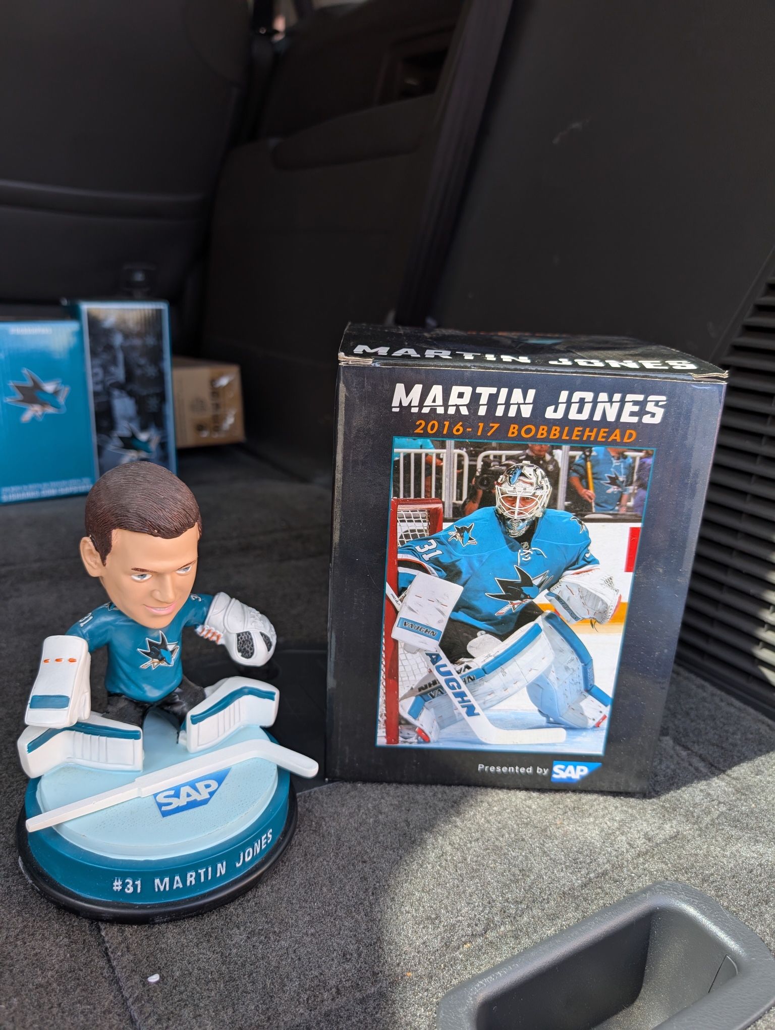 San Jose Sharks Martin Jones Bobblehead
