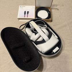 Meta Quest 2 with Oculus Link Cable