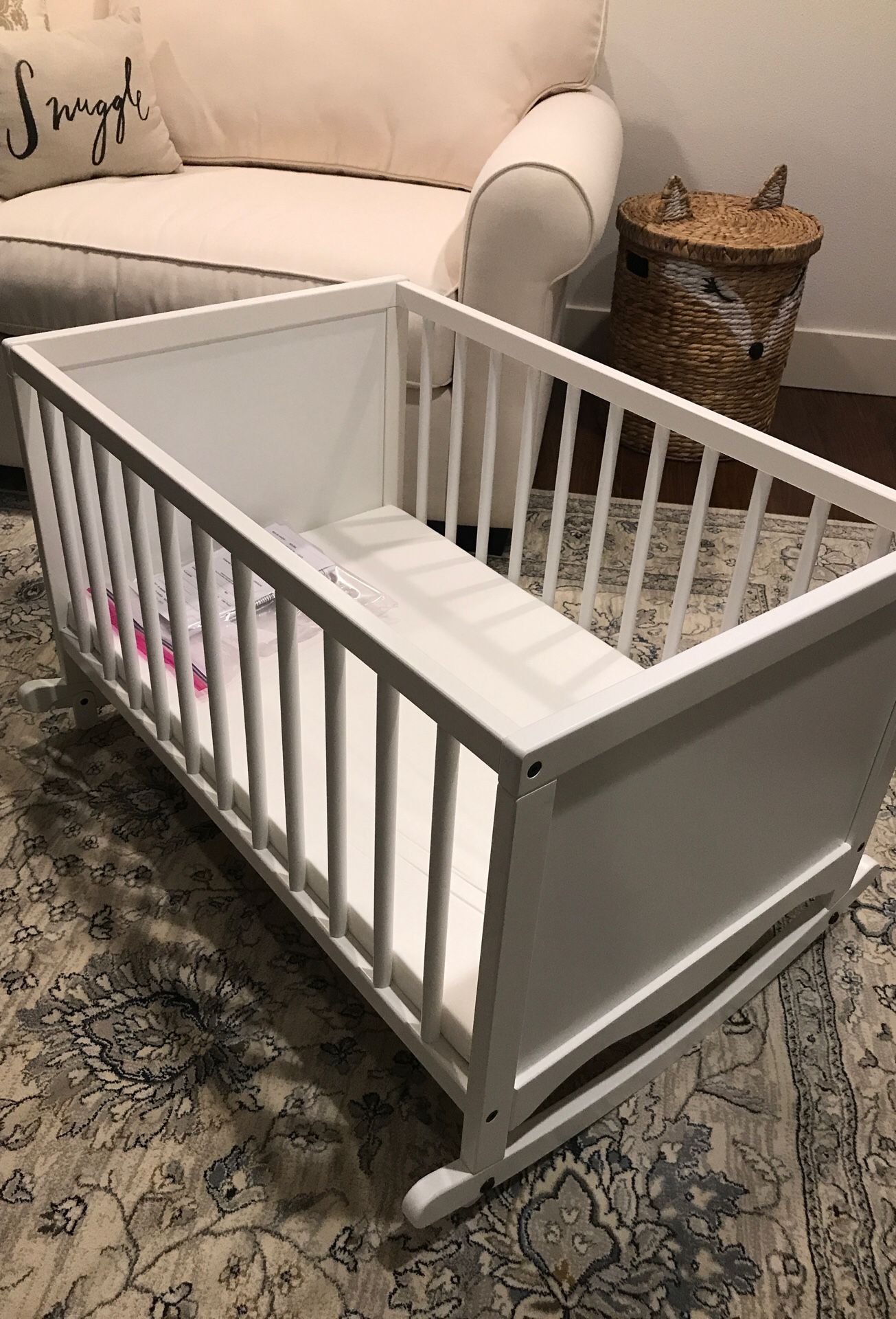 brand new Solgul infant cradle and mattress