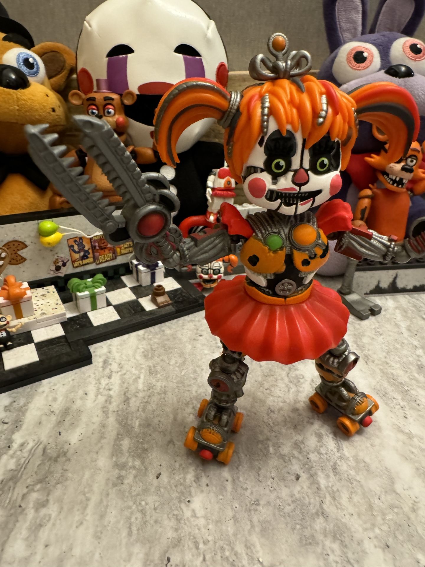 FNAF Scrap Baby Articulated Figure Funko 2018 Freddy’s Pizzeria simulator