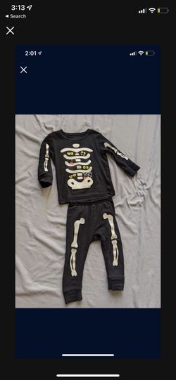 Carter's Halloween Skeleton costume