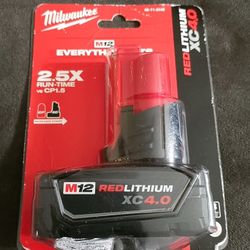 Milwaukee Battery XC 4.0 M-12