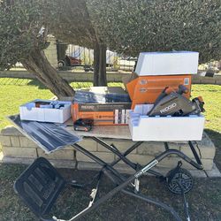 Ridgid track saw kit