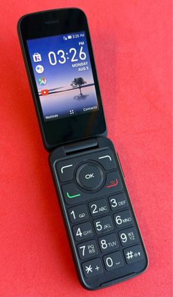 Alcatel Unlocked Flip Phone All Carriers Metro T-Mobile Cricket AT&T