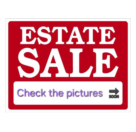 Estate Sale ! Check The Pictures!