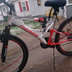 Mountain bike and GE gas stove