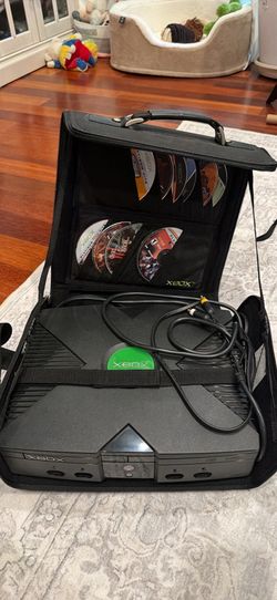 Original Xbox with games