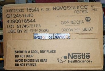 24pk NovaSource Renal Dialysis New Cafe Mocha