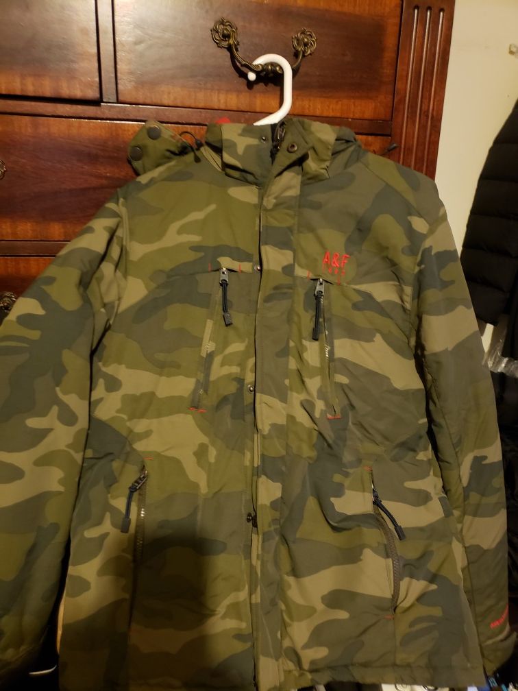 Abercrombie Camouflage mens jacket