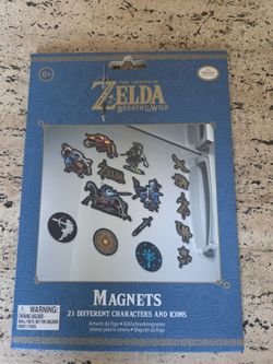 The Legend of Zelda - Magnets.  New