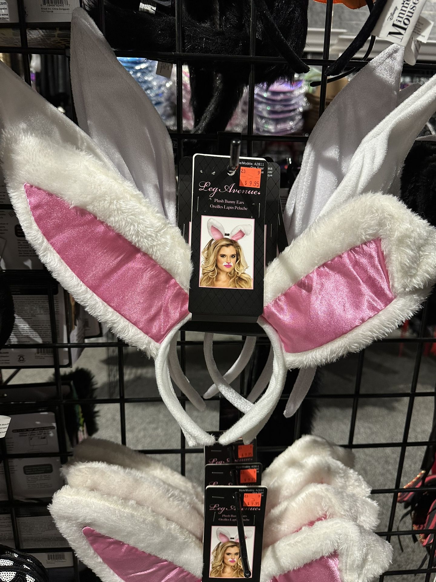 Plush Bunny Ears (white)
