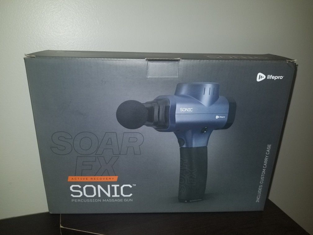 Lifepro Soar FX Sonic Percussion Massage Gun
